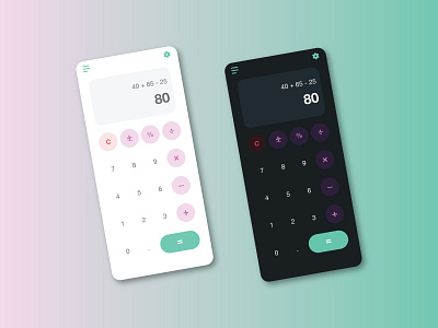 Mobile Calculator App app calculator dailyui design mobile ui uidesign uidesigner uiinspiration uiux userinterface ux uxdesign uxdesigner uxinspiration uxui