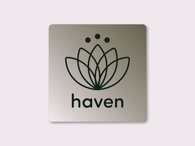 Haven Meditation App: Icon Design app icon brand design brand identity branding daily ui graphic design icon logo logodesign ui uidesign uidesigner uiinspiration uiux userinterface uxui