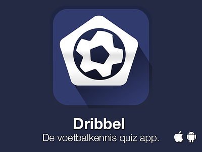 Dribbel Voetbalquiz android app icon ios soccer