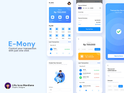 E-Mony | Digital E-Wallet App