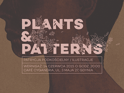 Plants&Patternts drawing girl illustration moleskine portrait sketch sketchbook