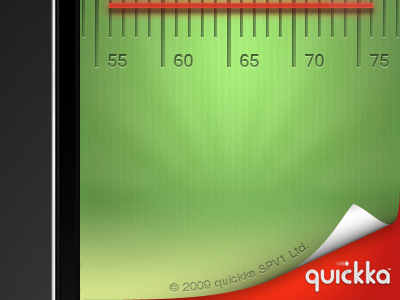 Calories Pro Loading Peel app design interface iphone ui