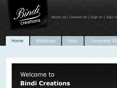 Bindi design interface ui web