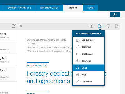 Thomson Reuters, Westlaw UK Commentary books page sass website