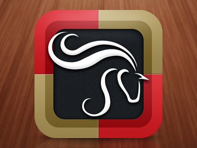 Horse Show App icon app icon iphone