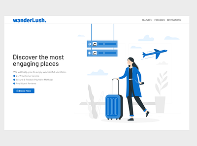 Landing Page - Daily UI 3 dailyui landing page landing page design ui webdesign website design