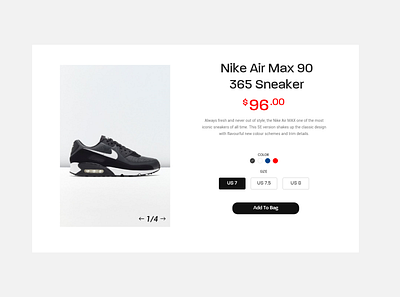 Single Product - Daily UI 12 app design dailyui design ecommerce design single product ui webdesign website design