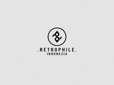 Retrophile Indonesia Logo graphicdesgin logo 2d logodesign logomaker minimal logo