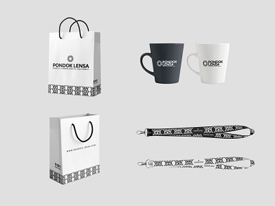 Pondok Lensa Merchandise brand identity branding branding design design