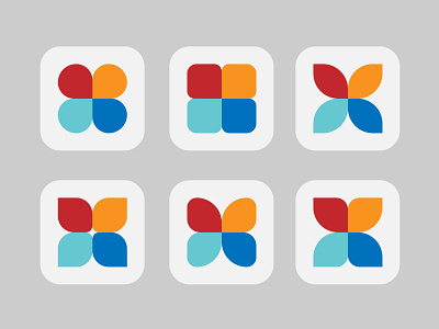 square icon logo option