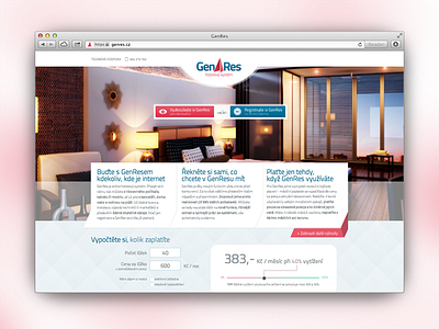 GenRes booking genres hotel html plazaro reservation system web