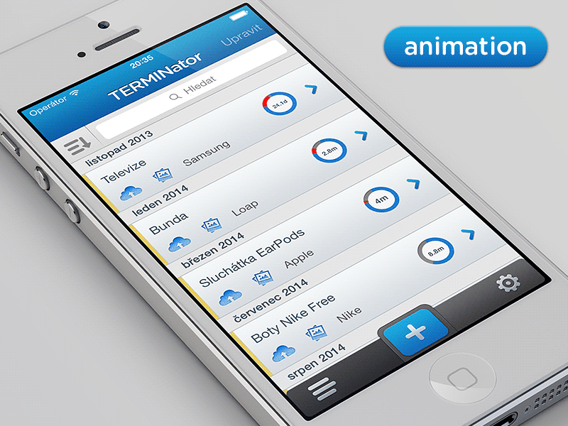 TERMINator iOS app (GIF animation) animation app gif ios iphone