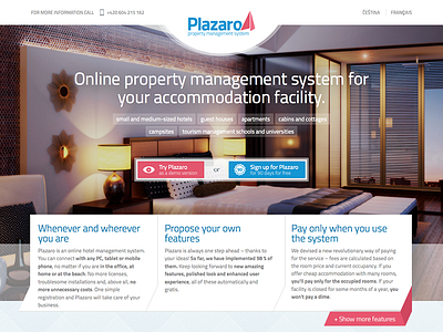 plazaro.com homepage