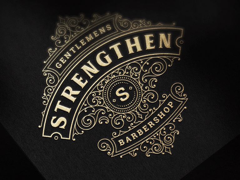 Victorian logo concept by Vasya Kobelev on Dribbble