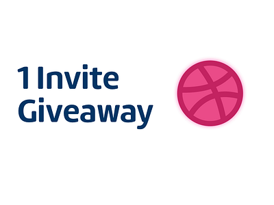 Invite Giveaway dribbbleinvite giveaway invite