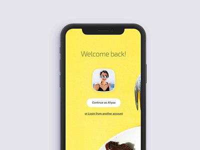 [#DailyUIChallenge] Login Screen app dailyui flat iphonex ui vector