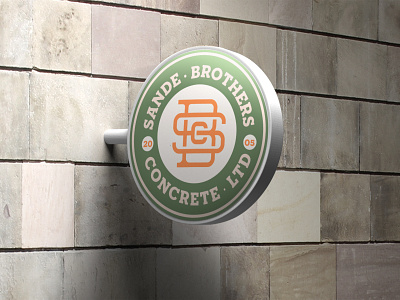 SBC - Sign Mock brand identity branding concept design designer icon logo logotype mockup typography