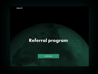 Referral program for crypto exchange crypto cryptocurrency exchange kubrick referral space trading ui ux web