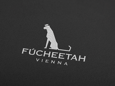 Fucheetah Vienna black branding crown crown logo embroidered embroidery fucheetah identity illustration logo logo alphabet logo animation muscat oman ui ux vector vector artwork vienna web