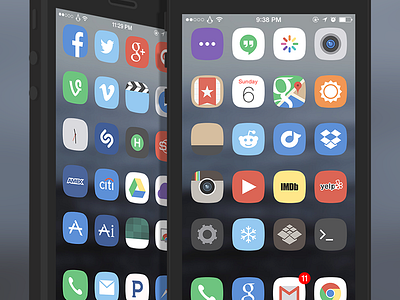 Minimal iOS Theme