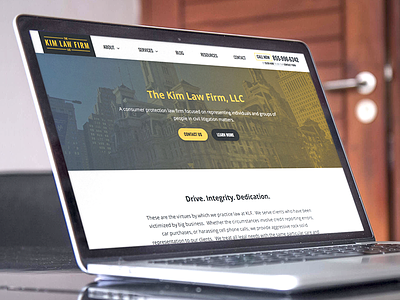 Law Firm Refresh attorney clean firm law lawyer legal minimal responsive website