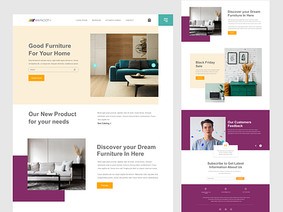 Maynooth Furniture adobexd graphic design ui ux websitedesign