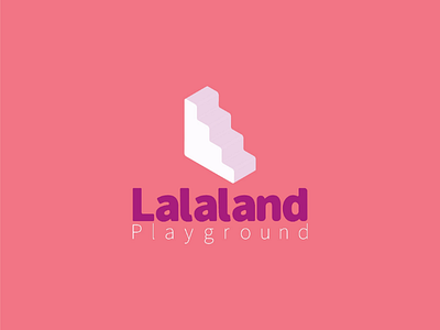Lalaland Playground adobe illustrator logo design