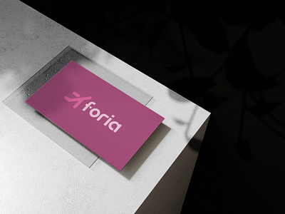 foria - online ticketing platform adobe illustrator branding identity logo design