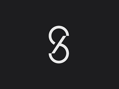 S + J design logo monogram vector