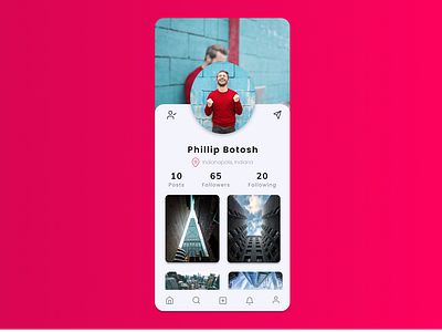 Daily UI #006 User Profile