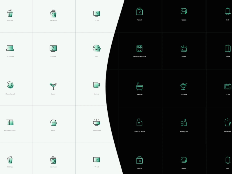 Icon collection ui 向量 图标 设计