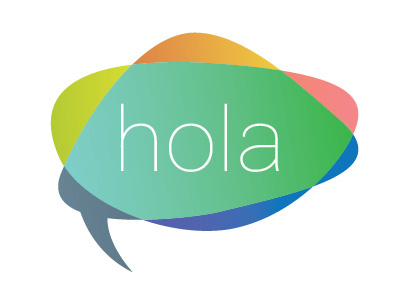 Hola logo circle color hola