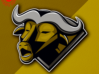 buffalo mascot logo