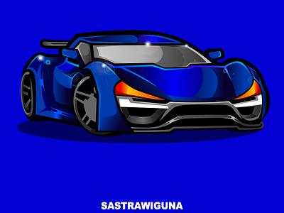 car vector car cartoon design illustration illustrator logo mascotlogo supercar tshirt design vector