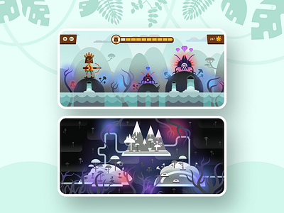 Jungle & Microbes — Mobile Game