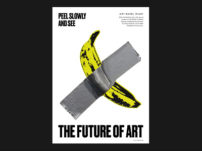The future of Art art design editorial editorial design modern art poster poster art poster design