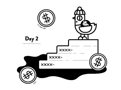 Day2 - Credit Card dailyui illustration