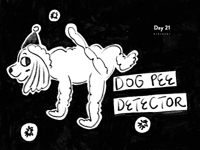 DailyUI Day21 - Home Monitoring Dashboard dailyui dailyui021 dog illustration home monitoring dashboard procreate