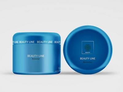 Moisturise creme 50ml beauty beauty line blue blue and white creme line moisture moisturise skin care skin tone white