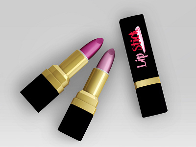 Lipstick Mockup colors illustrator lips lipstick lipstik logo make up makeup mockup photoshop pink red red lips redesign