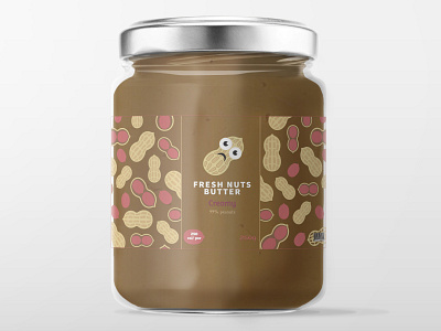Jar butter peanut