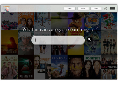 Daily UI #022 - Search daily 100 challenge daily ui daily ui 022 daily ui 22 genre movie site movies seach bar search series