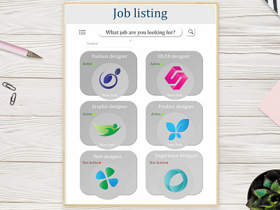 Daily UI #50 - Job Listing