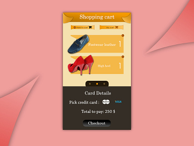 Daily UI #58 - Shopping Cart