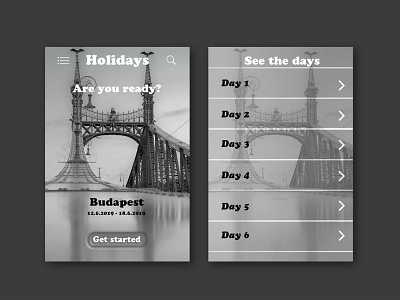 Daily UI #79 - Itinerary