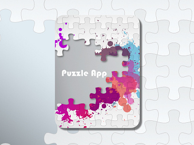 DailyUI #093 - Splash Screen affinity designer colors daily 100 daily 100 challenge daily ui 93 dailyui 93 puzzle puzzle app screen splash splash screen splashes ui design