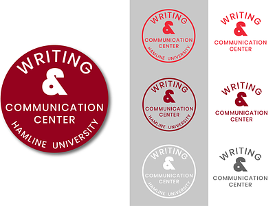 Writing & Communication Center Rebrand Concept branding branding concept branding design college design hamline logo logo design rebrand rebranding st paul typography