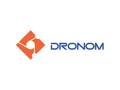 Dronom logo design logo