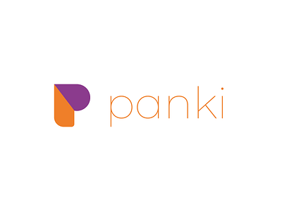 Panki - Financial mobile app logo design logo