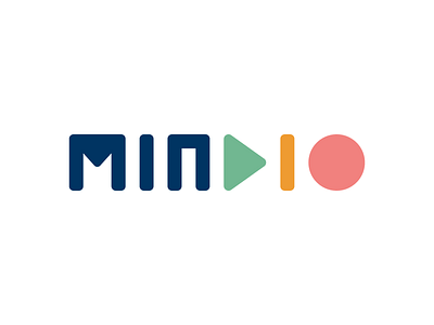 Mindio brand logo design logo